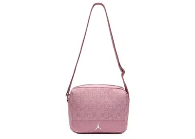 Pre-owned Jordan Monogram Mini Messenger Bag (3.6l) In Pink Glaze