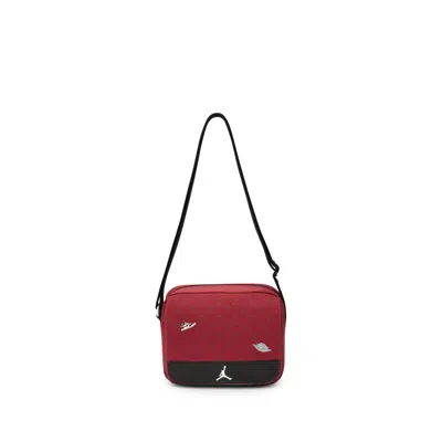 Jordan Monogram Mini Messenger Bag (3.6l) In Red
