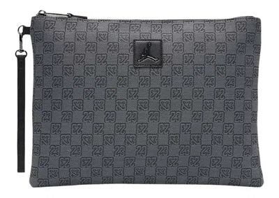 Pre-owned Jordan Monogram Pouch (0.98l) In Dark Smoke Grey