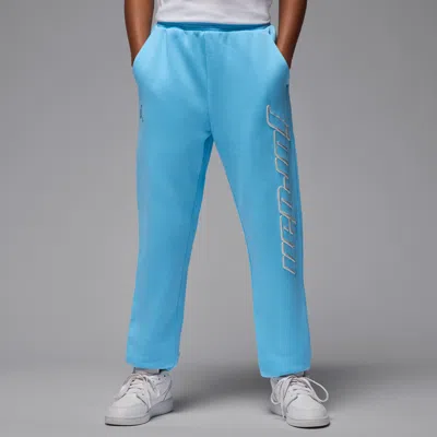 Jordan Mountainside Big Kids' Fleece Pants In Blue