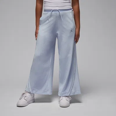 Jordan Mountainside Big Kids' Velour Pants In Gray