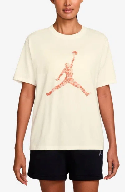 Jordan Mpv Cotton Graphic T-shirt In White