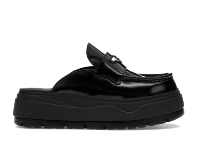 Pre-owned Jordan Mule (women's) Sneakers In Black/metallic Silver In Multi