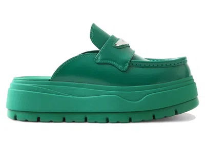 Pre-owned Jordan Mule (women's) Sneakers In Malachite/metallic Silver