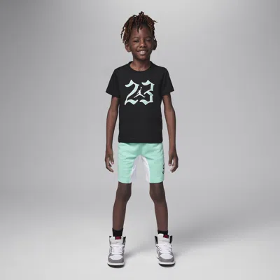 Jordan Mvp 23 Little Kids' Shorts Set In Green