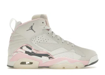 Pre-owned Jordan Mvp 678 Shy Pink (women's) Sneakers In Off White/cool Grey/medium Soft Pink