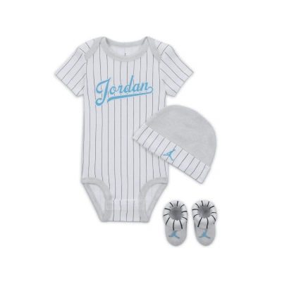 Jordan Mvp Baby 3-piece Boxed Set In White