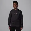 Jordan Boys' Hooded Sweatshirt - Little Kid, Big Kid In Off Noir