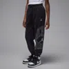 Jordan Mvp Big Kids' Jumpman Fleece Pants In Black