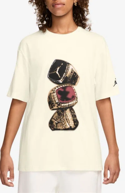 Jordan Women's  Mvp Graphic T-shirt In Sail