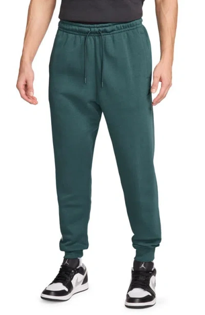 Jordan Mvp Fleece Joggers In Oxidized Green/sail/sail