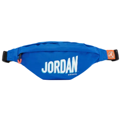 Jordan Mvp Flight Color Block Fanny Pack In Game Royal/white