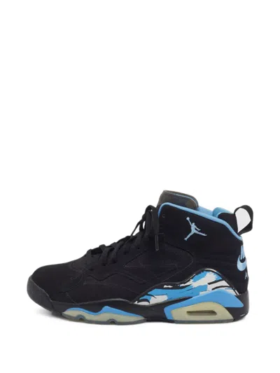 Pre-owned Jordan Mvp High-top Sneakers In Black
