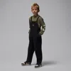 Jordan Mvp Little Kids' 2-piece Overalls Set In Black