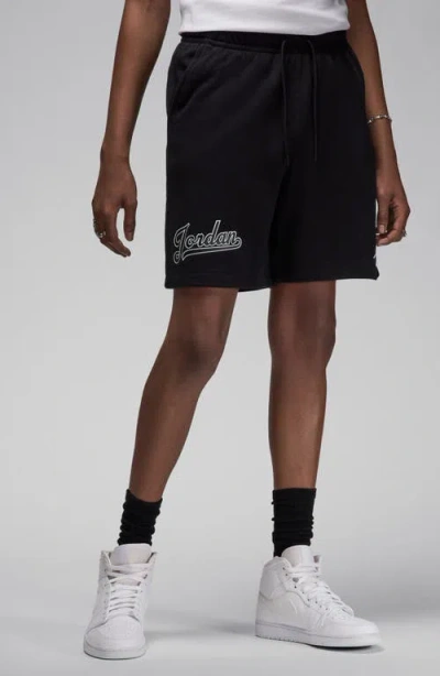 Jordan Men's  Flight Mvp Fleece Shorts In Black