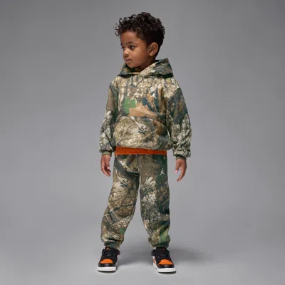 Jordan Babies' Mvp Toddler Realtree 2-piece Hoodie Set In Green