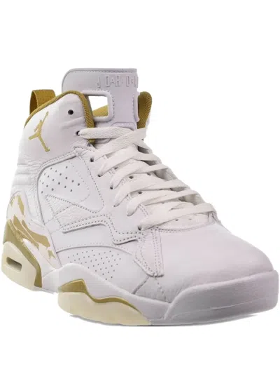 Jordan Mvp "white/gum Light Brown/metallic Gold" Sneakers