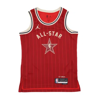 Jordan Nba Men's Basketball Tank Top Nba All Star Game 2024 Dri-fit Swingman Jersey No 0 Jayson Tatum Team East In Team Crimson