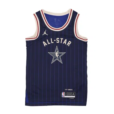 Jordan Nba Men's Basketball Tank Top Nba All Star Game 2024 Dri-fit Swingman Jersey No 15 Nikola Jokic Team Wes In College Navy