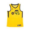 Jordan Nba Men's Basketball Tank Top Nba Swingman Jersey Jordan Statement Edition 2020 No 45 Donovan Mitchell U In Sundial/college Navy/fir