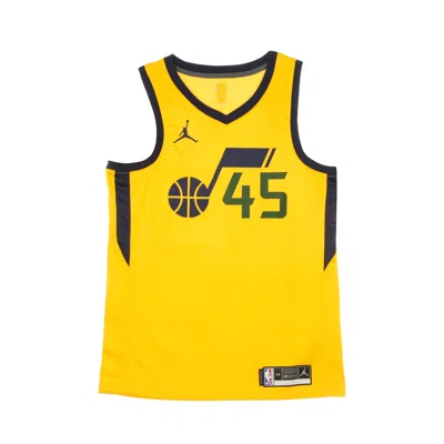 Jordan Nba Men's Basketball Tank Top Nba Swingman Jersey Jordan Statement Edition 2020 No 45 Donovan Mitchell U In Sundial/college Navy/fir