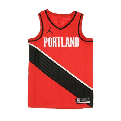 Jordan Nba Men's Basketball Tank Top Nba Swingman Jersey Statement Edition 2020 Blank 20 Portra University Red/ In University Red/black