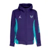 Jordan Nba Men's Hooded Tracksuit Jacket Nba Dri-fit Showtime Full-zip Chahor New Orchid/rapid Teal/rapid Teal/ In New Orchid/rapid Teal/rapid Teal/white