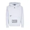 Jordan Nba Men's Hoodie Nba Courtside Statement Edition Fleece Hoodie Bronet In Pure Platinum