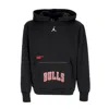 Jordan Nba Men's Hoodie Nba Courtside Statement Edition Fleece Hoodie Chibul Black In Black