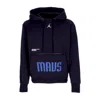 Jordan Nba Men's Hoodie Nba Courtside Statement Edition Fleece Hoodie Dalmav Pitch Blue In Pitch Blue