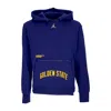 Jordan Nba Men's Hoodie Nba Courtside Statement Edition Fleece Hoodie Golwar Loyal Blue In Loyal Blue
