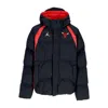 Jordan Nba Men's Nba Courtside Statement Edition Full-zip Jacket Chibul Black/university Red In Black/university Red