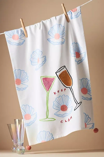 Jordan Nickson Keep Clam Tea Towel