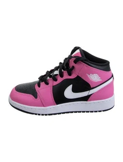Pre-owned Jordan Babies' Nike 1 In Pink