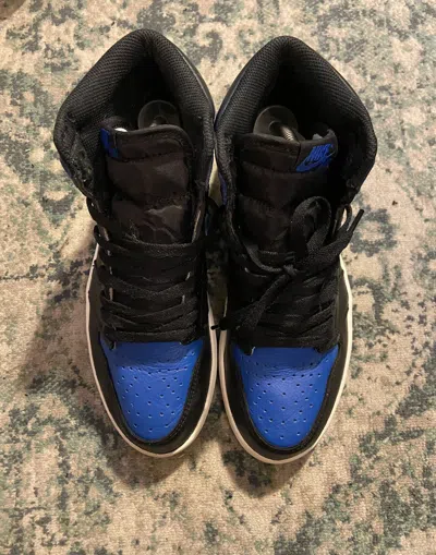 Pre-owned Jordan Nike 2016 Nike Air Jordan 1 Royal Size 8.5 Used Shoes In Bleu