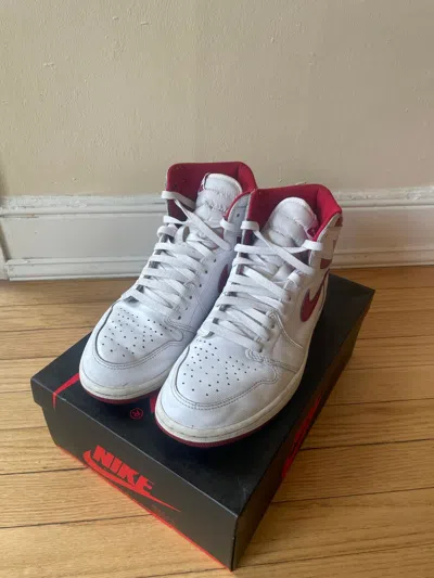 Pre-owned Jordan Nike Air Jordan 1 High Metallic Red Shoes