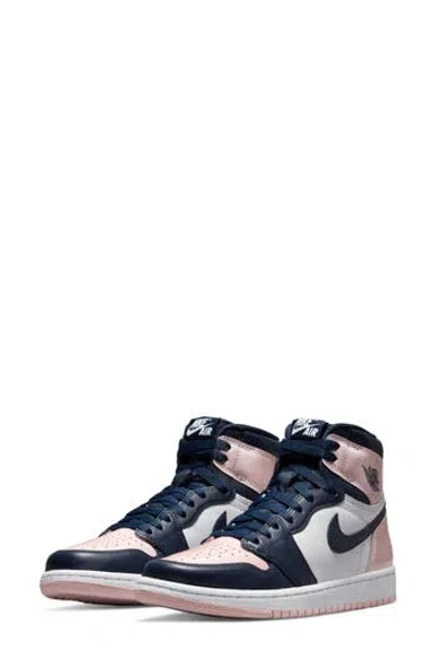 Jordan Nike Air  1 High Og Se Sneaker In Atmosphere/obsidian/white