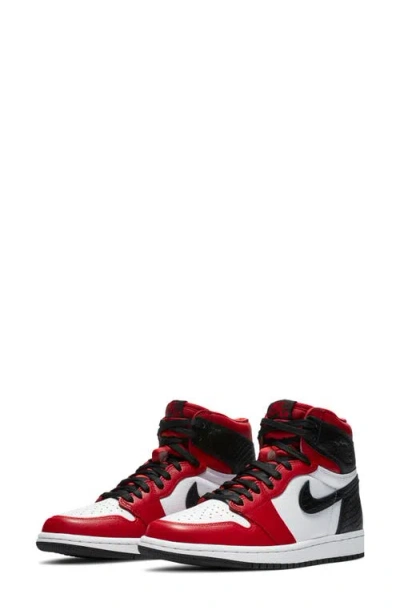 Jordan Nike Air  1 High Og Sneaker In University Red/black/white