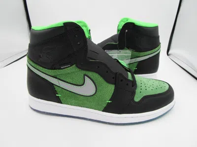 Pre-owned Jordan Nike Air  1 High Zoom Air ‘green Zen' Mens 11 Greens Sneakers Ck6637-002 In Multicolor