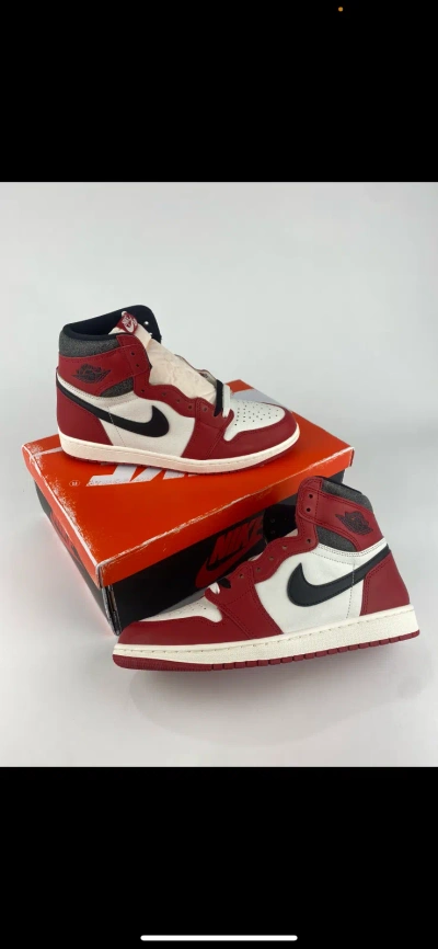 Pre-owned Jordan Nike Air  1 Lost And Found Retro High Og Chicago Mens In Red/white/black