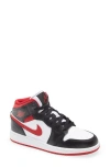 Jordan Air  1 Mid "metallic Red" Sneakers In Multi