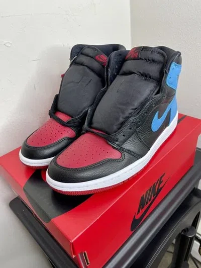 Pre-owned Jordan ?nike Air  1 Retro High Unc To Chicago Leather✅size 9w (7.5 M)✅cd0461-046 In Multicolor