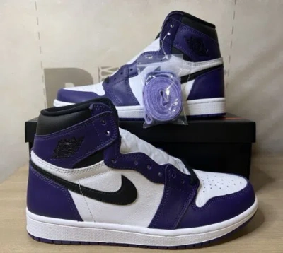 Pre-owned Jordan Nike Air  1 Retro Og High Court Purple 2.0 Men's Sizes