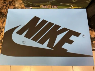 Pre-owned Jordan Nike Air  1 Retro Og High Unc Toe Dz5485-400 Men's Size 9.5 In Blue