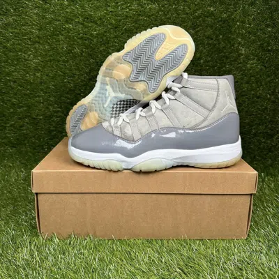 Pre-owned Jordan Nike Air Jordan 11 Retro Cool Grey 2021 Shoes In Gray White
