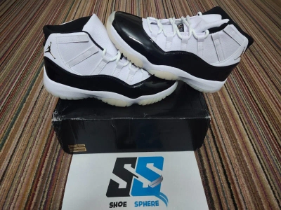Pre-owned Jordan Nike Air  11 Retro Dmp Gratitude Ct8012-170 Us Size 4-13 In White & Black