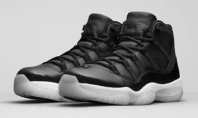 Pre-owned Jordan Nike Air  11 Retro Xi 72-10 Black Gym Red White Sz 8 Ds Limited 378037-002