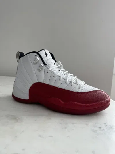 Pre-owned Jordan Nike Air Jordan 12 Retro Cherry (2023) Shoes In Cherry Red