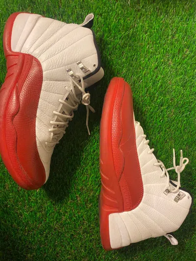 Pre-owned Jordan Nike Air Jordan 12 Retro “ Cherry” Shoes In Red