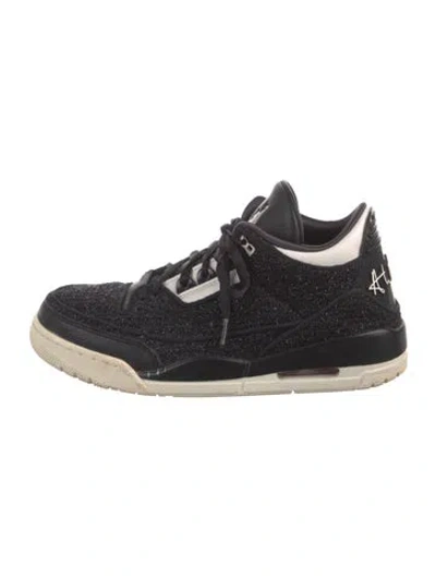 Pre-owned Jordan Nike Air  3 Anna Wintour Vogue Awok Athletic Sneakers In Multi